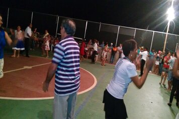 Foto - Inauguração da Quadra Poliesportiva no Povoado Tatu.